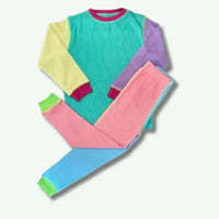 Slugs & Snails Organic 90's Neon Cotten Waffle Set - Baby goes Retro