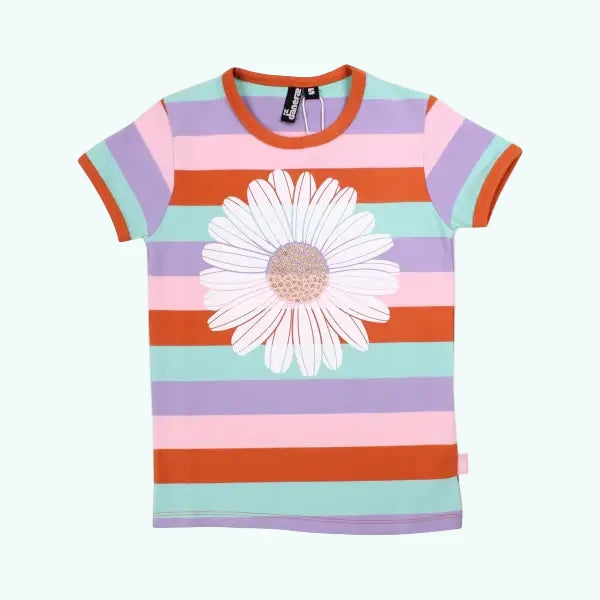 Danefae Aura Daisy Tee – Organic Cotton Girls T-Shirt - T-shirts