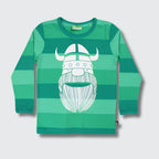 Danefae Erik Keylime tee, unisex kids clothes, front view