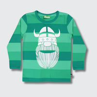 Danefae Erik Keylime tee, unisex kids clothes, front view
