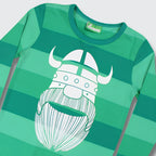 Danefae Erik Keylime tee, unisex kids clothes, back view
