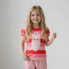 Bright organic tshirt for girls