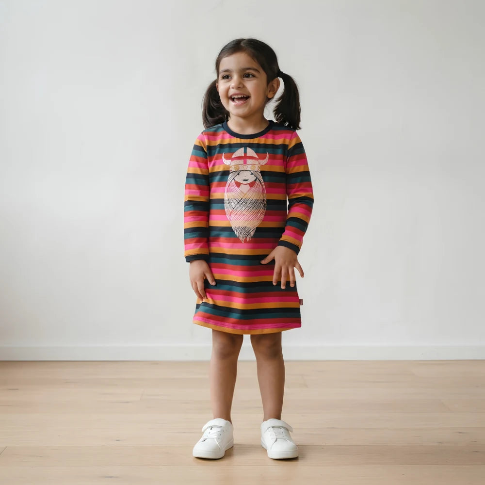 Danefae Freja Dordogne long sleeve tee, scandi kids clothing