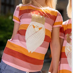Danefae Princesse Farwest tee, vintage kidswear, front view