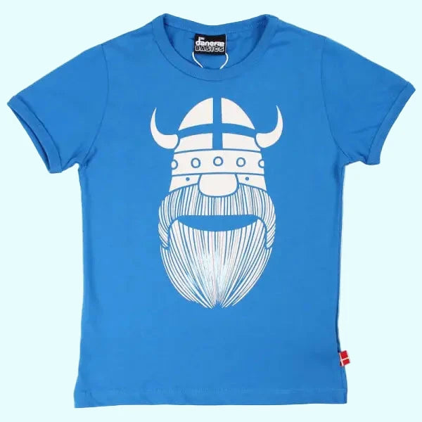 Danefae Royal Blue Erik the Viking Kids Tee - T-shirts