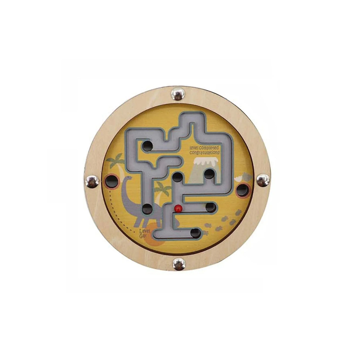 Dinosaur Pocket Maze Disc Double Sided view 5