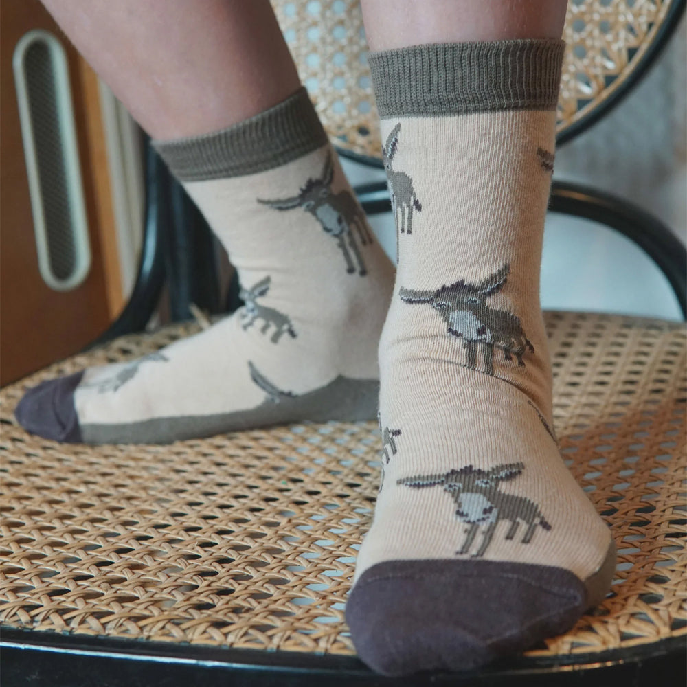 Fraulein Prusselise Organic Kids Socks - Donkey