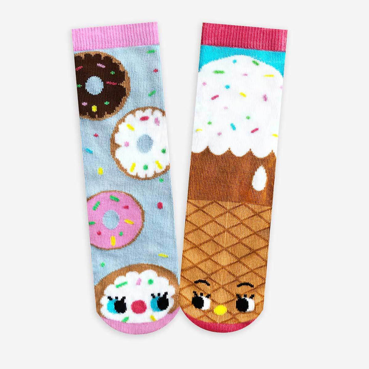 Pals Socks - Donut & Ice Cream - Kids collectible mismatched socks Pals Socks Socks