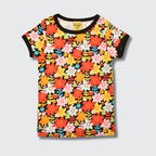 DUNS Sweden Flower Pot T-shirt - organic cotton kids clothing by DUNS Sweden