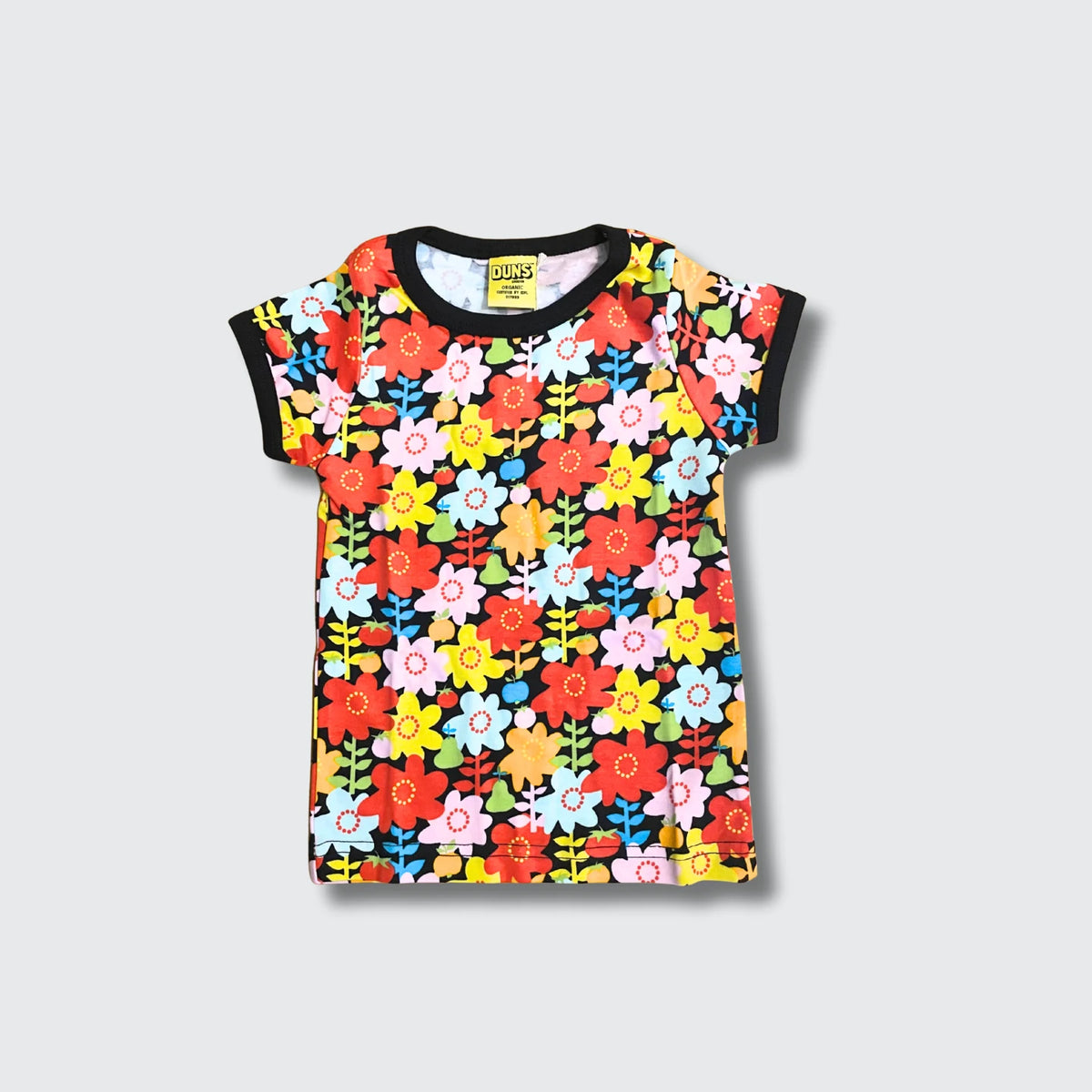 DUNS Sweden Flower Pot T-shirt - organic cotton kids clothing by DUNS Sweden