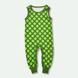 DUNS Sweden Clover Dungarees: Treetop Green