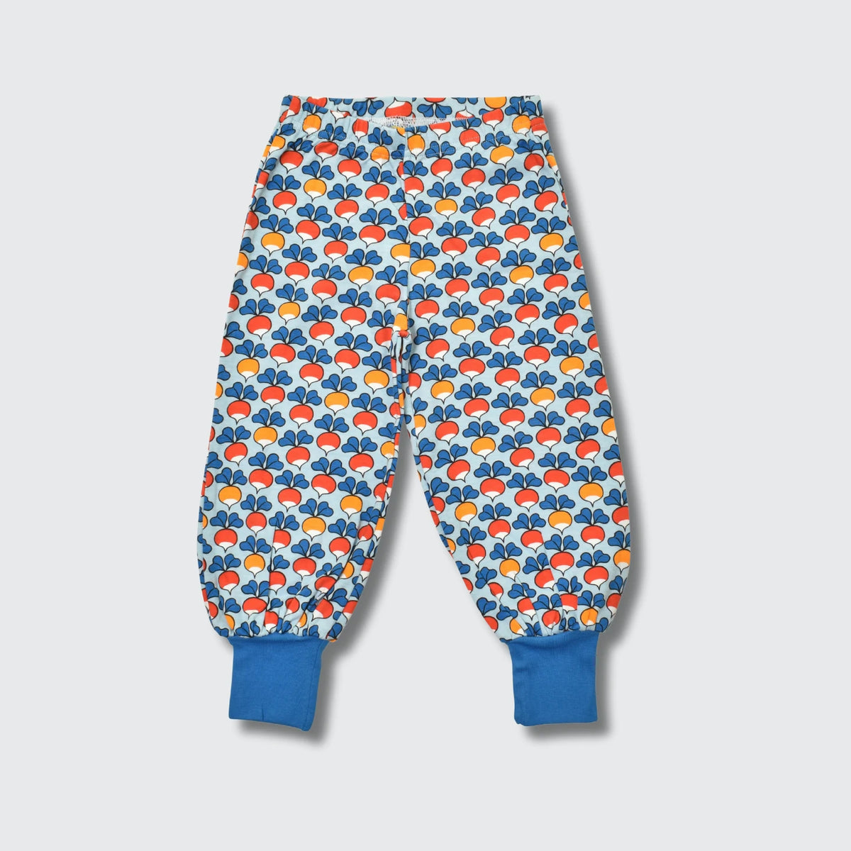 DUNS Sweden Multi Radish Blue Pants - organic cotton kids clothing by DUNS Sweden