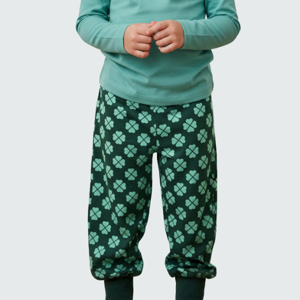DUNS Sweden Clover Bistro Green  Baggy Pants - Baby goes Retro