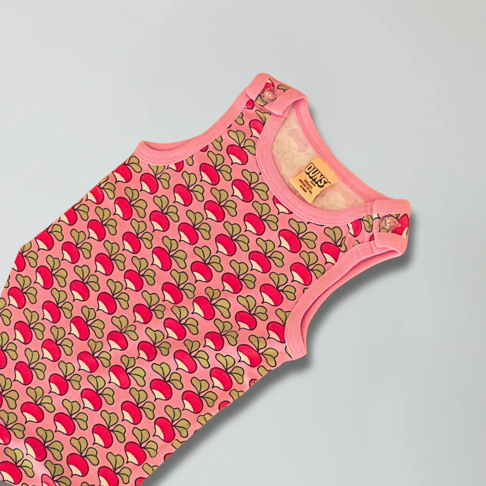 Baby and toddler bright dungarees