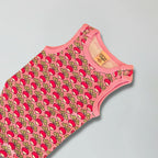 Baby and toddler bright dungarees