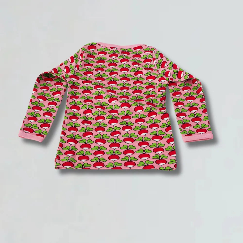 Girls long sleeve pink top