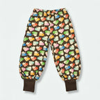DUNS Sweden hearts print organic cotton baggy pants for babies and kids — Baby Goes Retro