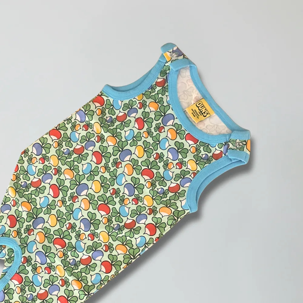 DUNS Sweden Green Clover Summer Suit | Baby Goes Retro – Baby goes