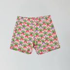 Multi radish pink organic cotton shorts for babies and toddlers — Baby Goes Retro