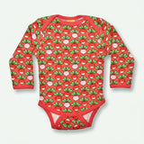 DUNS Sweden Radish Bodysuit: Rouge Red