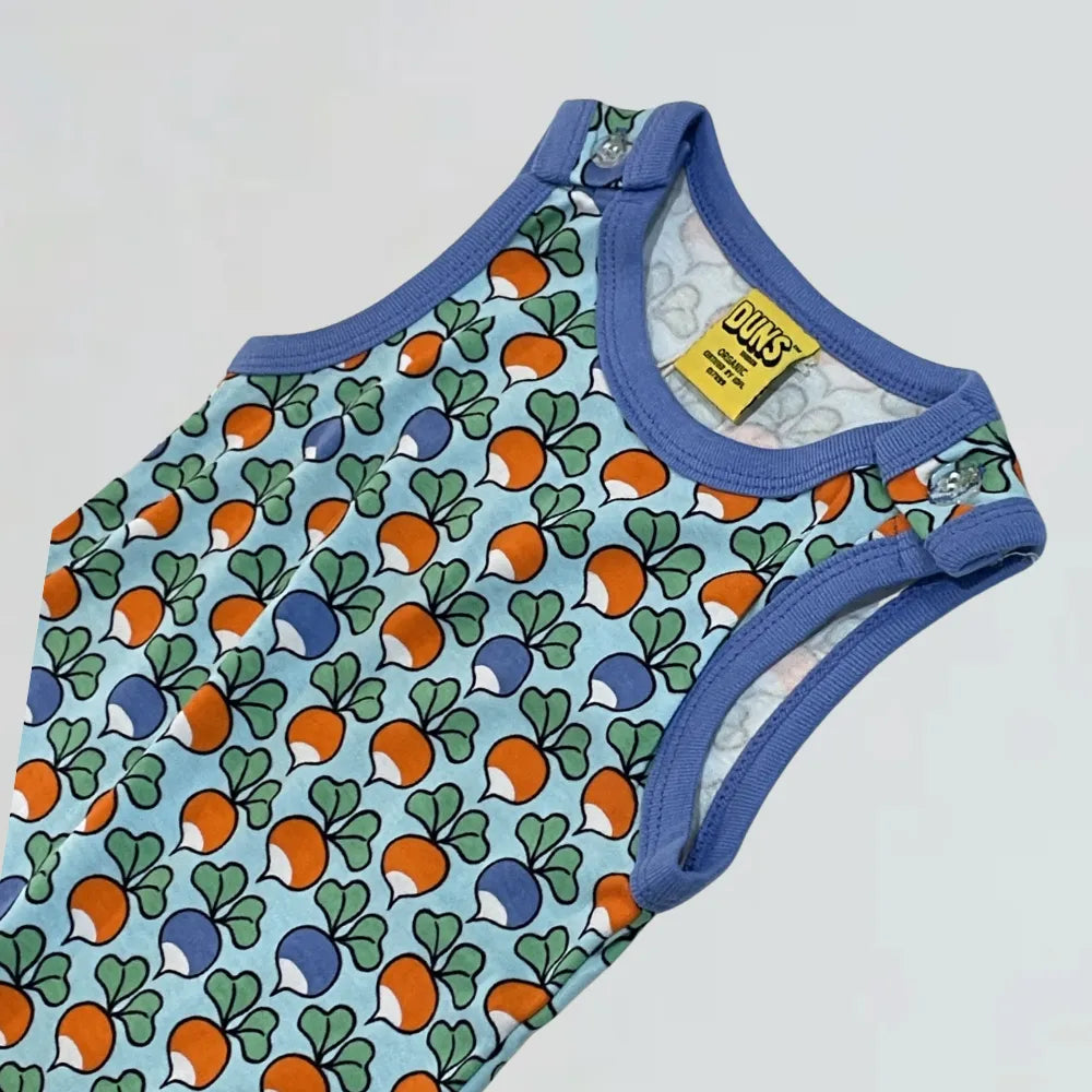 Blue romper dungarees for baby and toddlers