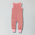 Radish pink dungarees