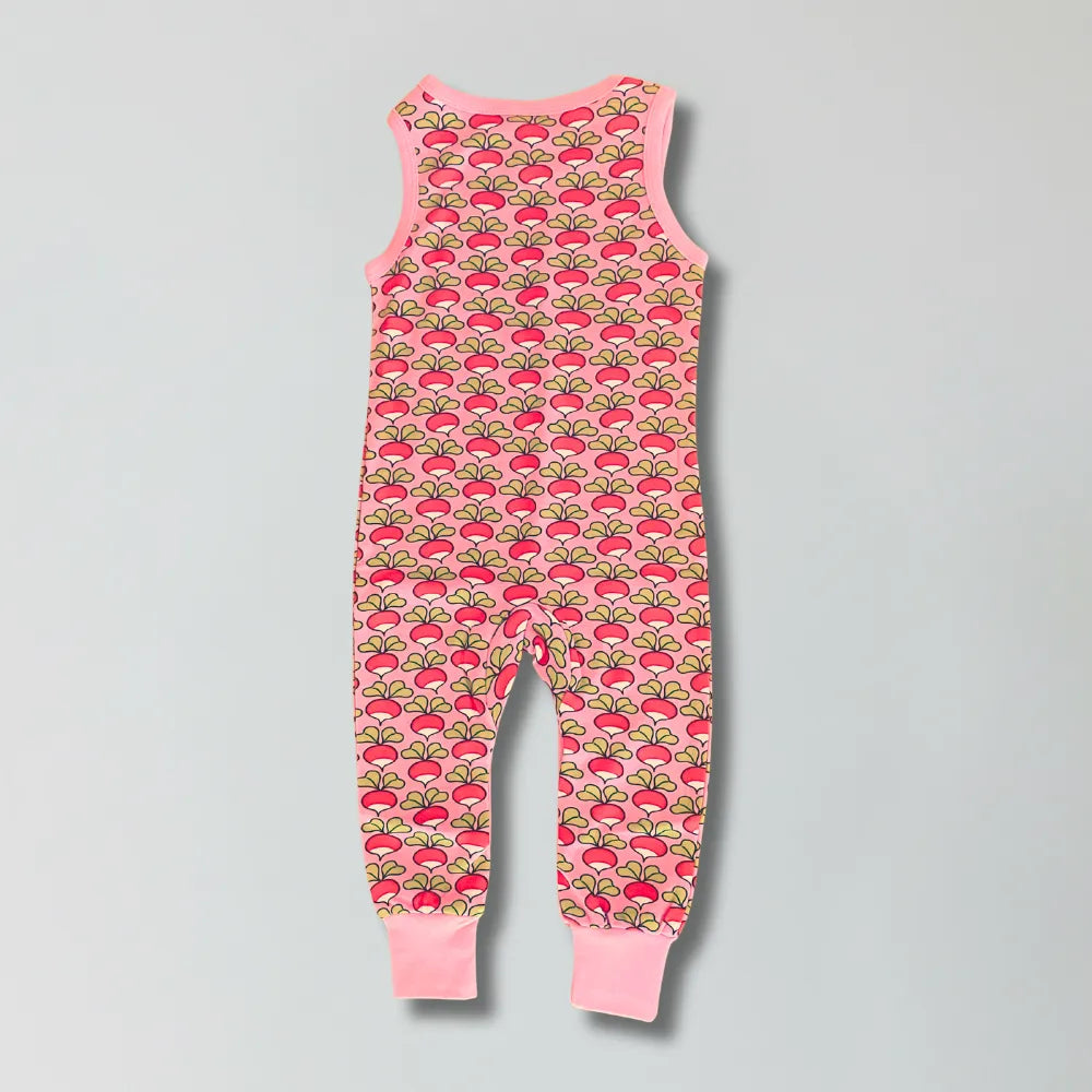 Radish pink dungarees