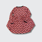 DUNS Sweden Radish Pink Dress - organic cotton kids clothing by DUNS Sweden