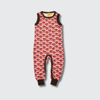 DUNS Sweden Radish Pink Dungarees - organic cotton kids clothing by DUNS Sweden