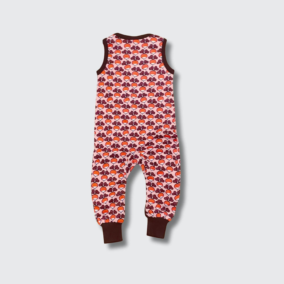 DUNS Sweden Radish Pink Dungarees - organic cotton kids clothing by DUNS Sweden
