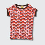 DUNS Sweden Radish Pink T-shirt - organic cotton kids clothing by DUNS Sweden