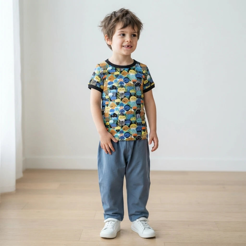 DUNS Sweden Jellyfish Tee: Black