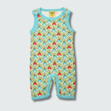 DUNS Sweden Radish Playsuit: Green Ash