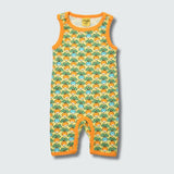 DUNS Sweden Radish Playsuit: Yellow