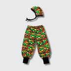 DUNS Sweden Tomatoes Dark Brown Bonnet - organic cotton kids clothing by DUNS Sweden