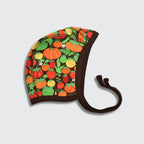 DUNS Sweden Tomatoes Dark Brown Bonnet - organic cotton kids clothing by DUNS Sweden