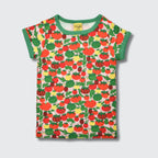 DUNS Sweden Tomatoes Pink T-shirt - organic cotton kids clothing by DUNS Sweden