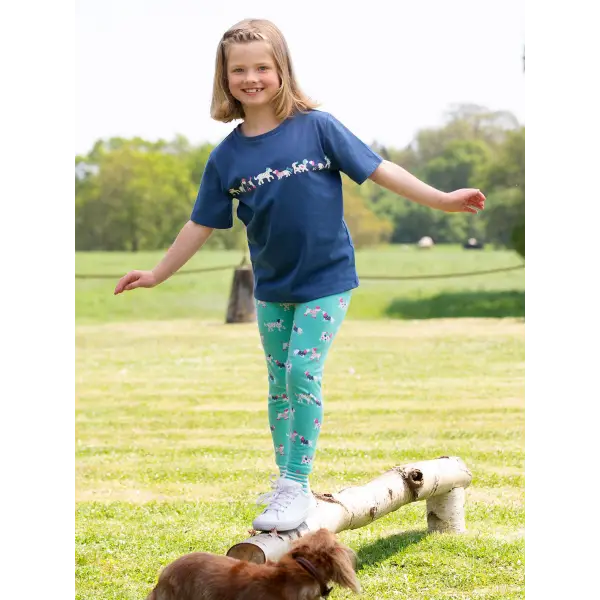Flora Organic Cotton Leggings for Kids - Leggings