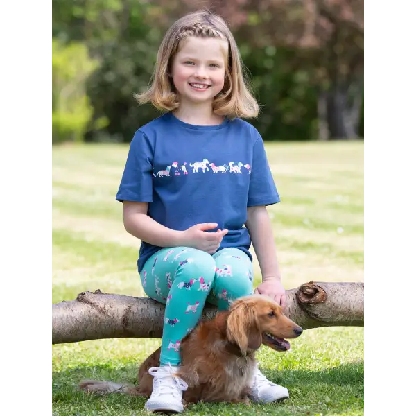 Flora Organic Cotton Leggings for Kids - Leggings