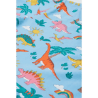 Frugi Bluebird Dinoland Sunshine Skater Dress Certified Organic Cotton - Dresses