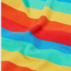 Frugi Brilliant Body: Organic Rainbow Stripe