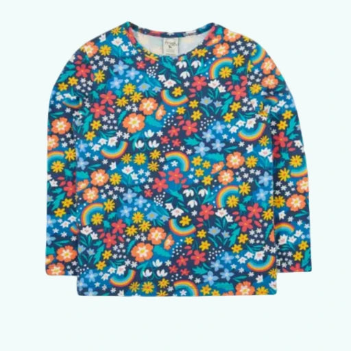 Frugi Organic Bryher Girls Top - Winter Hedgerow - T-shirts