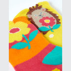 Frugi Grippy Socks 2 Pack – Hedgehog - Baby goes Retro