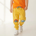 yellow tracksuit pants