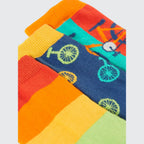 Frugi Rock My Socks 3 Pack – Happy Trails - Baby goes Retro
