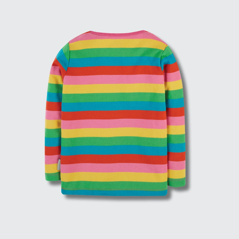 Frugi Foxglove Long Sleeve Shirt