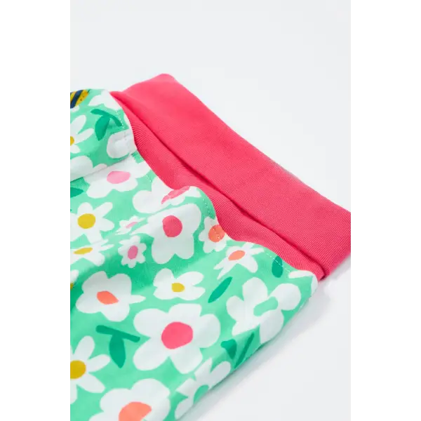 Frugi Parsnip Pants Busy Bugs Print Organic Cotton Bottoms - Bottoms