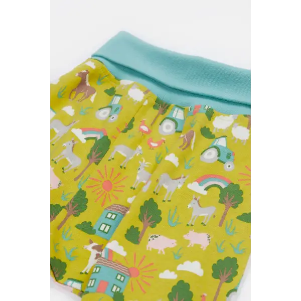 Frugi Parsnip Pants Organic Cotton Parsnip Farm Life - Bottoms