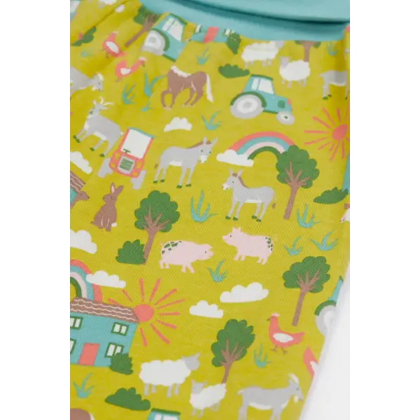 Frugi Parsnip Pants Organic Cotton Parsnip Farm Life - Bottoms