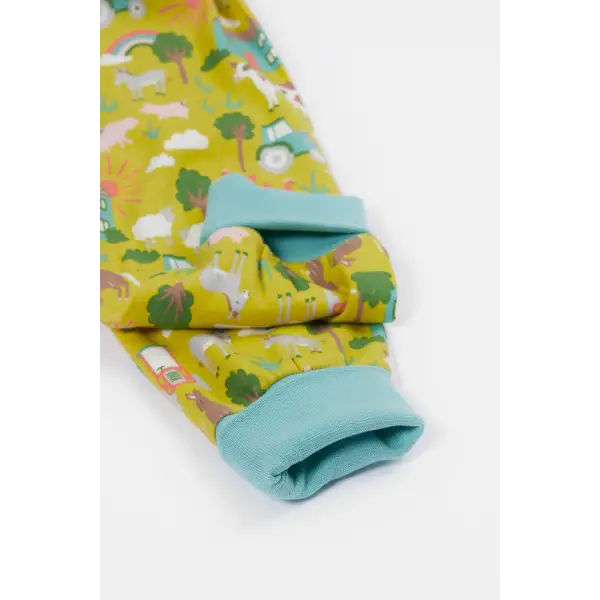 Frugi Parsnip Pants Organic Cotton Parsnip Farm Life - Bottoms